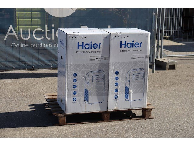 Set mobiele airconditioner haier am12aa1taa elektrisch 2021 2stuks - afbeelding 1 van  1