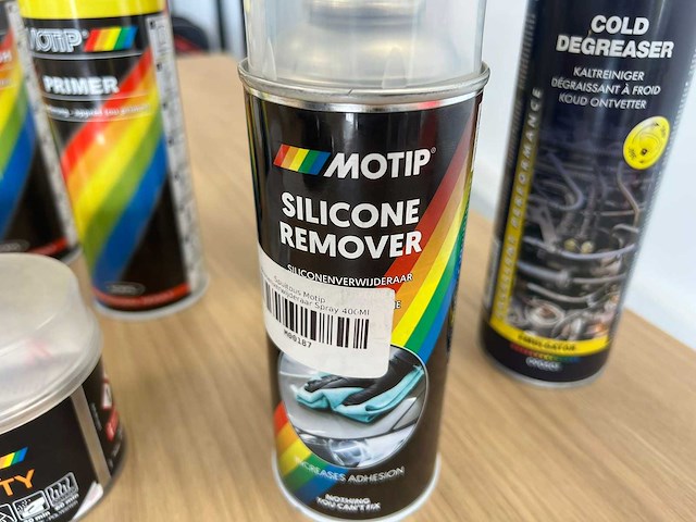 Set motip primers, lakken, reinigers en plamuur - afbeelding 5 van  5