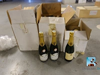 Set mousserende wijnflessen