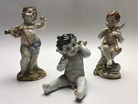 Set of 3 capodimonte italian porcelain (3x) - afbeelding 2 van  9