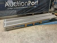 Set oprijplaten aluminium 247x30cm - afbeelding 1 van  1