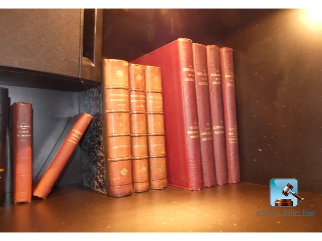 Set oude, gebonden boeken - afbeelding 2 van  13