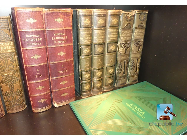 Set oude, gebonden boeken - afbeelding 3 van  13