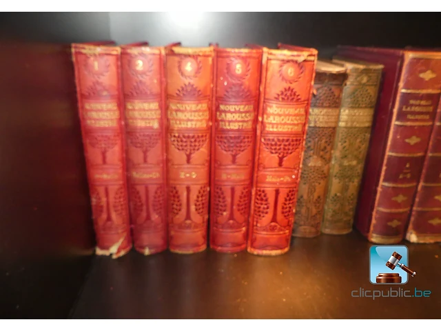 Set oude, gebonden boeken - afbeelding 4 van  13