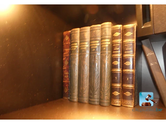 Set oude, gebonden boeken - afbeelding 7 van  13