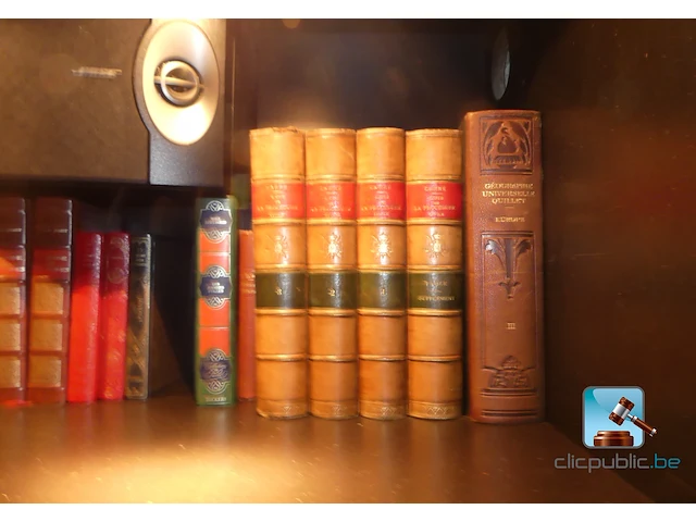 Set oude, gebonden boeken - afbeelding 8 van  13