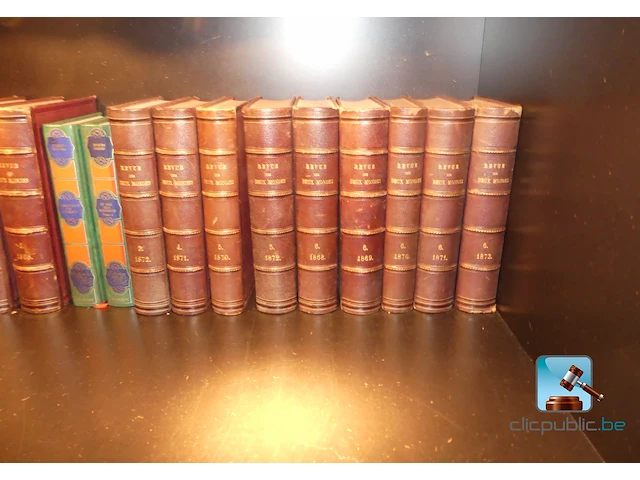 Set oude, gebonden boeken - afbeelding 9 van  13