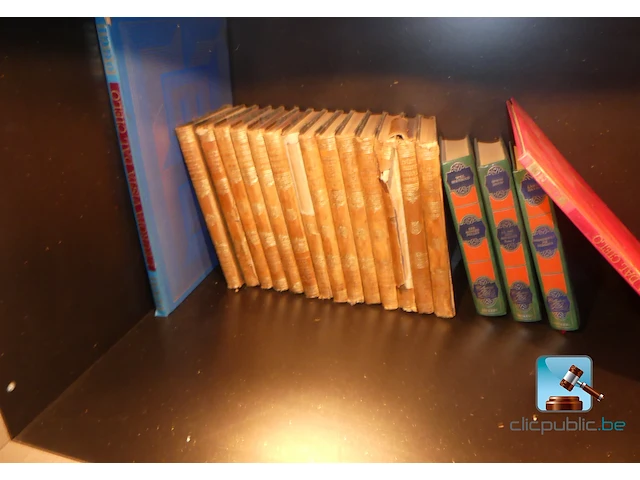 Set oude, gebonden boeken - afbeelding 11 van  13
