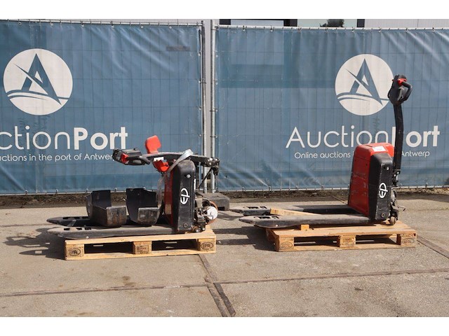 Set palletwagens ep equipment epl154 elektrisch 1500kg 2021 - afbeelding 1 van  1