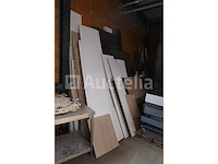 Set panelen en houtrestjes