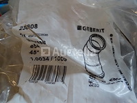 Set persfittingen (diameter: 54 mm) geberit - afbeelding 5 van  11