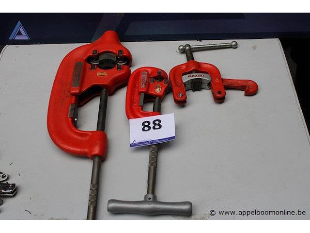 Set pijpsnijders - ridgid - diverse maten - afbeelding 1 van  3