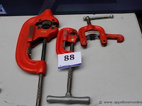Set pijpsnijders - ridgid - diverse maten - afbeelding 1 van  3