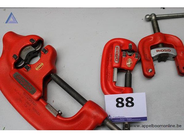Set pijpsnijders - ridgid - diverse maten - afbeelding 3 van  3