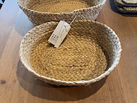 Set placemats + rieten mandjes - afbeelding 3 van  7