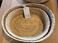 Set placemats + rieten mandjes - afbeelding 5 van  7