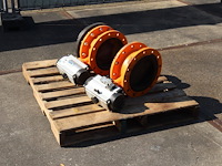 Set pneumatisch bediende vlinderkleppen alfa 125da 2stuks - afbeelding 1 van  1