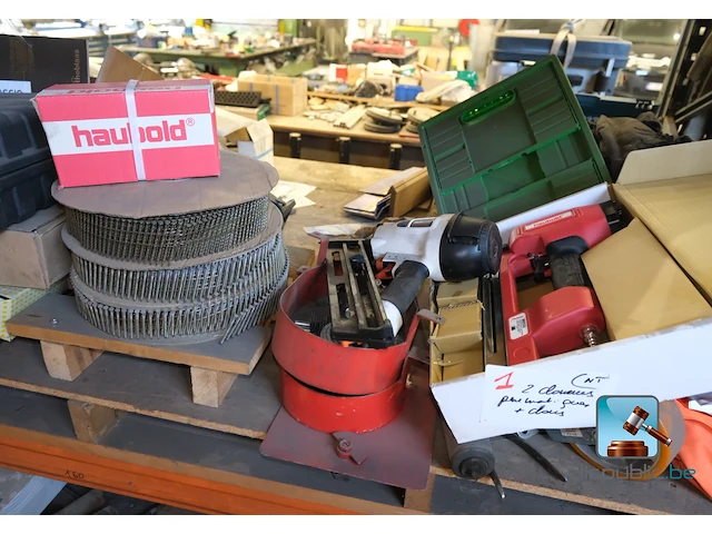 Set pneumatische spijkers - afbeelding 1 van  7