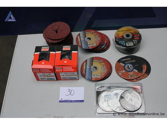 Set premium fasteners - simpson strong-tie - 8.0 x 80 set premium fasteners - simpson strong-tie - 8.0 x 100 set schuurpads - rond, rood dremel ultra-saw schijfenset - dremel - us700 - afbeelding 1 van  3