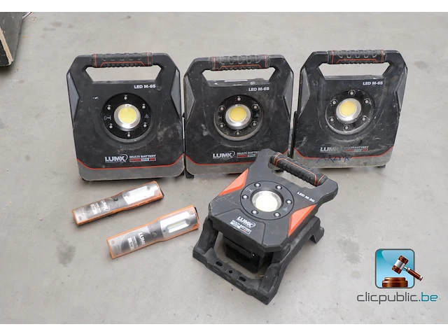 Set professionele bouwverlichting - afbeelding 1 van  11