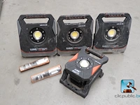 Set professionele bouwverlichting