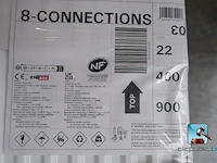 Set radiatoren met thermostaatknoppen en bevestigingsmateriaal - afbeelding 9 van  13