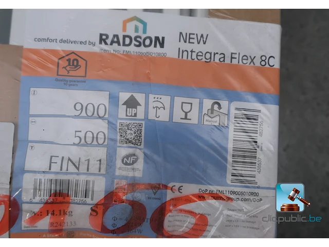 Set radiatoren met toebehoren - afbeelding 4 van  10