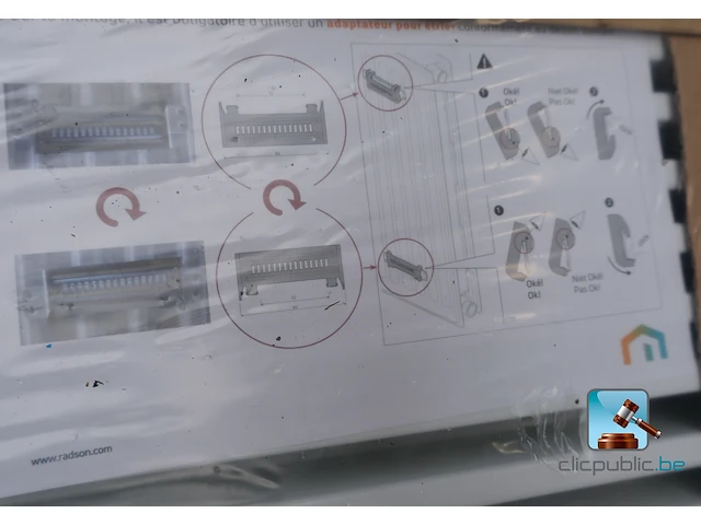 Set radiatoren met toebehoren - afbeelding 5 van  10