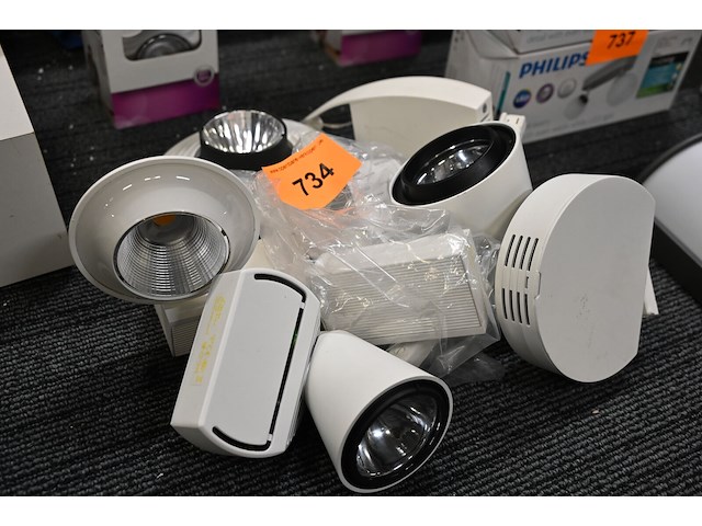 Set railverlichting wit - afbeelding 1 van  1
