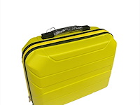 Set reiskoffer + beautycase - ormi - geel - afbeelding 4 van  5