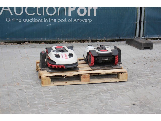 Set robotmaaiers kress mission kr123e elektrisch 2021 - afbeelding 1 van  1