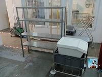Set roestvrijstalen planken