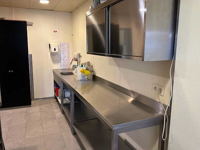 Set roestvrijstalen tafels horeca - afbeelding 1 van  3