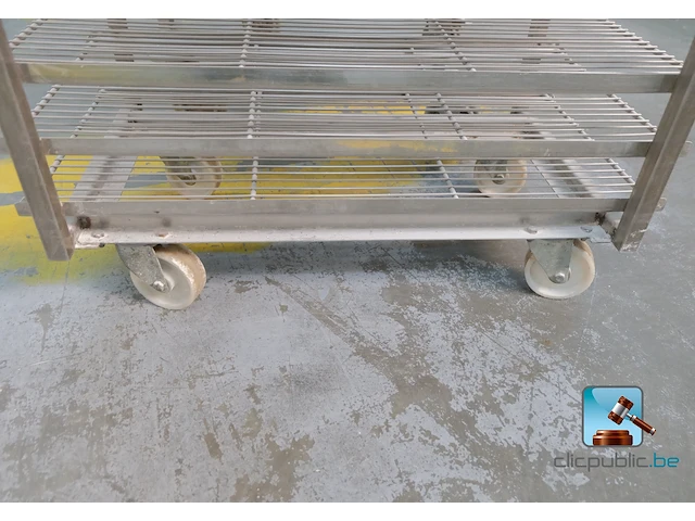 Set roestvrijstalen trolleys - afbeelding 6 van  11
