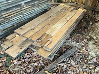 Set rustieke eikenhouten planken - afbeelding 1 van  6