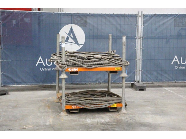 Set staalstroppen 10t/8m, 9.8t/10m - afbeelding 1 van  1