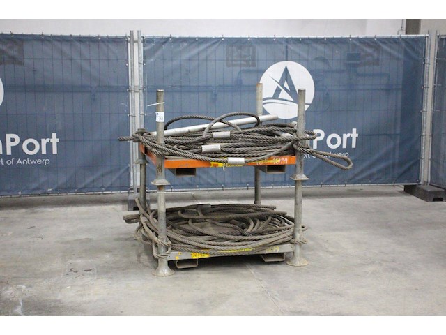 Set staalstroppen 16t 10/12m - afbeelding 1 van  1