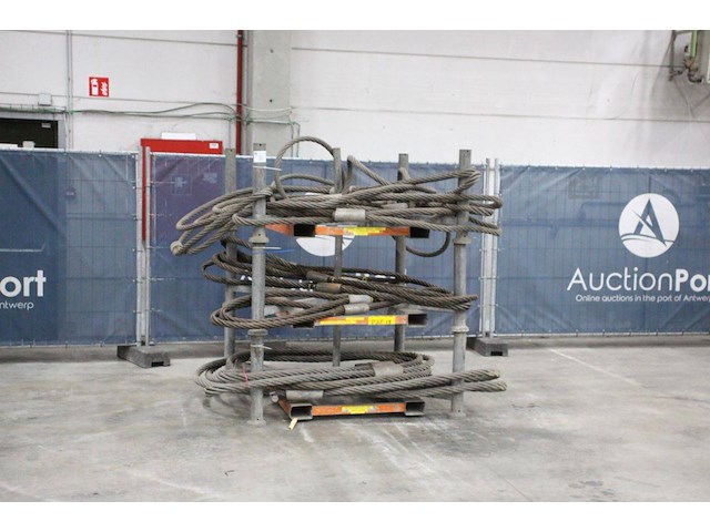 Set staalstroppen 25t/12m, 24.8t/4m, 41.3t/12m - afbeelding 1 van  1