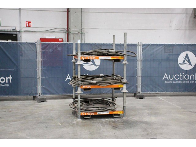 Set staalstroppen 6t 10/12/20m - afbeelding 1 van  1