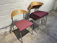 Set stoelen (5)
