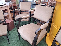 Set stoelen (6x antiek) - afbeelding 4 van  9