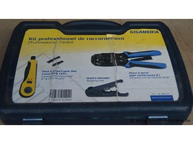 Set strip/kabeltangen gigamedia - afbeelding 2 van  2