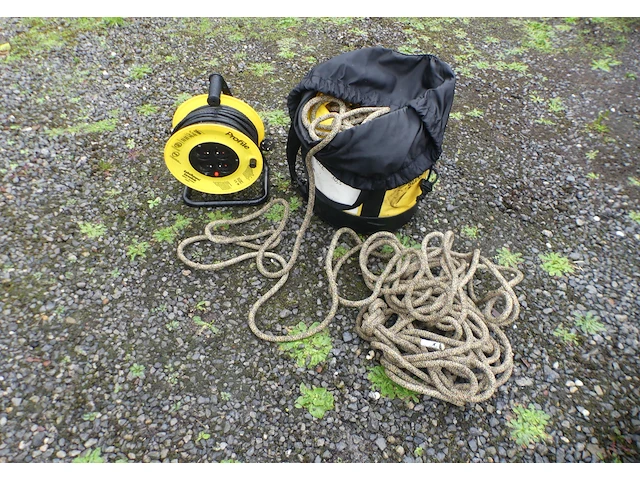 Set touwen met elektrische haspel - afbeelding 1 van  6