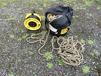 Set touwen met elektrische haspel