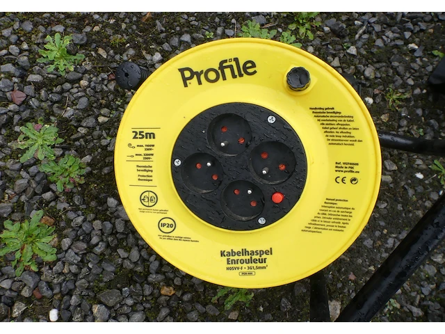 Set touwen met elektrische haspel - afbeelding 3 van  6