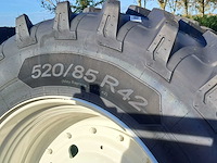 Set tractorbanden 4x michelin band, wiel en velg - afbeelding 3 van  6