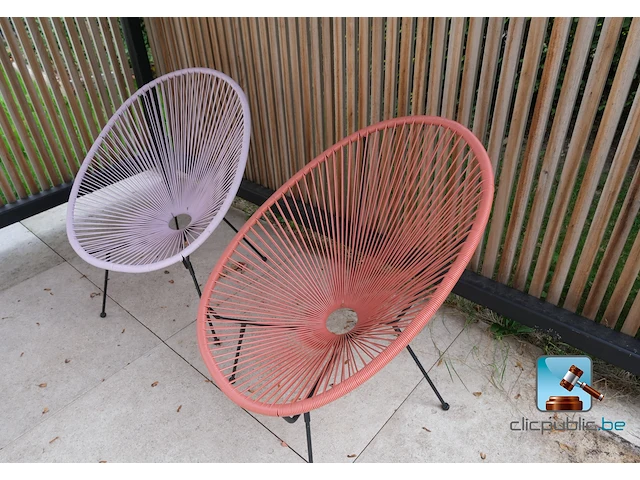Set tuinstoelen - afbeelding 4 van  4
