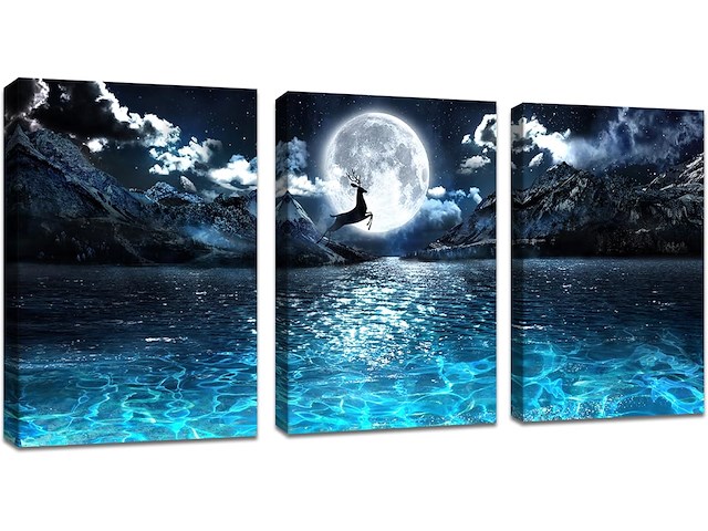 Set v 3 canvasfoto's - afbeelding 1 van  3