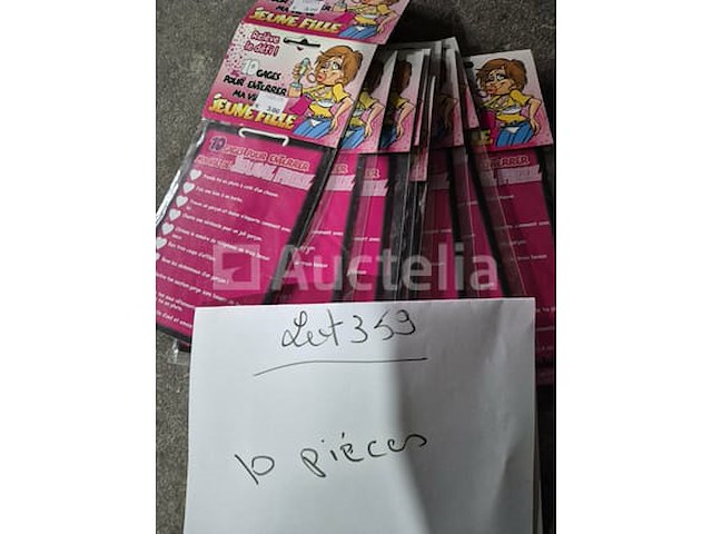 Set van 10 krasspelpakketten met humorbeloften - nieuw set van 67 humoristische items - nieuw set van 8 humorboxen - nieuw set van 6 humor asbakken - nieuw set van 5 humoristische items - nieuw - afbeelding 1 van  4