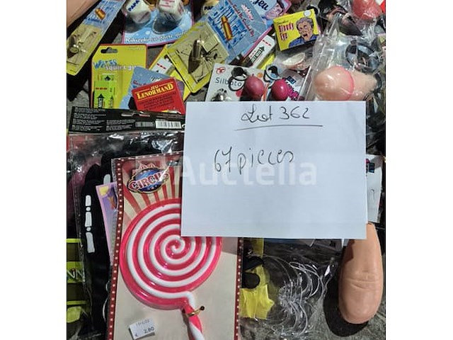 Set van 10 krasspelpakketten met humorbeloften - nieuw set van 67 humoristische items - nieuw set van 8 humorboxen - nieuw set van 6 humor asbakken - nieuw set van 5 humoristische items - nieuw - afbeelding 3 van  4